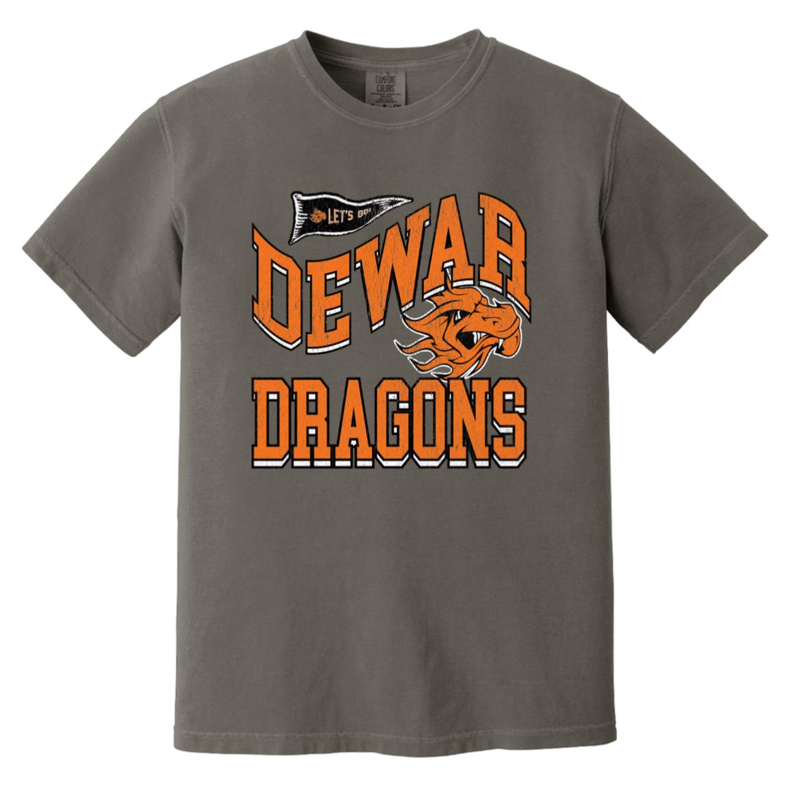 DEWAR DRAGONS ADULT GARMENT WASHED TEE - The Club