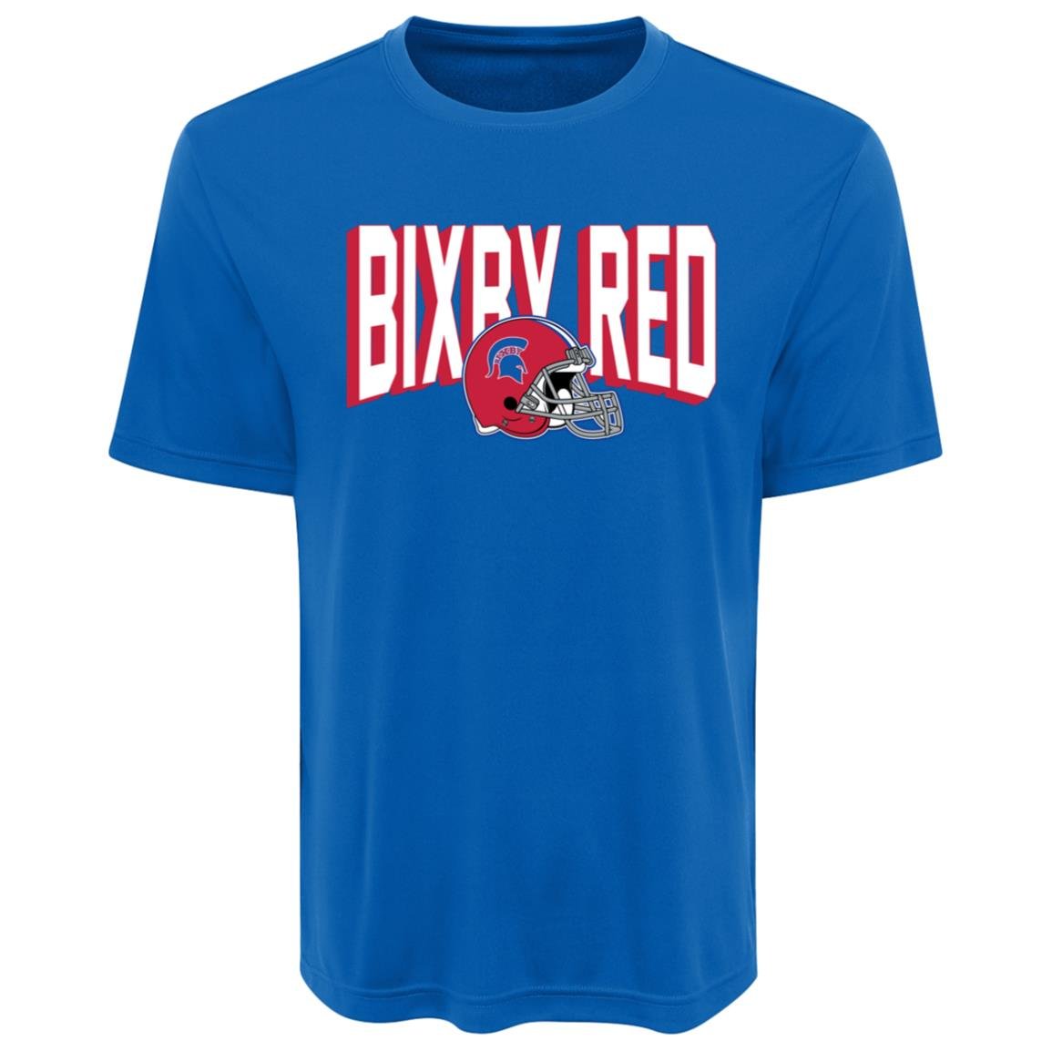 BIXBY RED FOOTBALL ADULT PERFORMANCE TEE - The Club