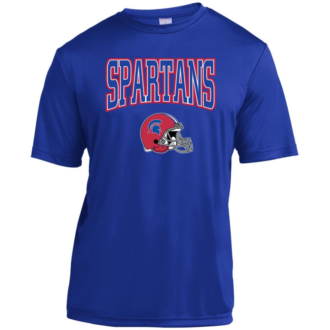 BIXBY SPARTANS FOOTBALL YOUTH PERFORMANCE TEE - The Club