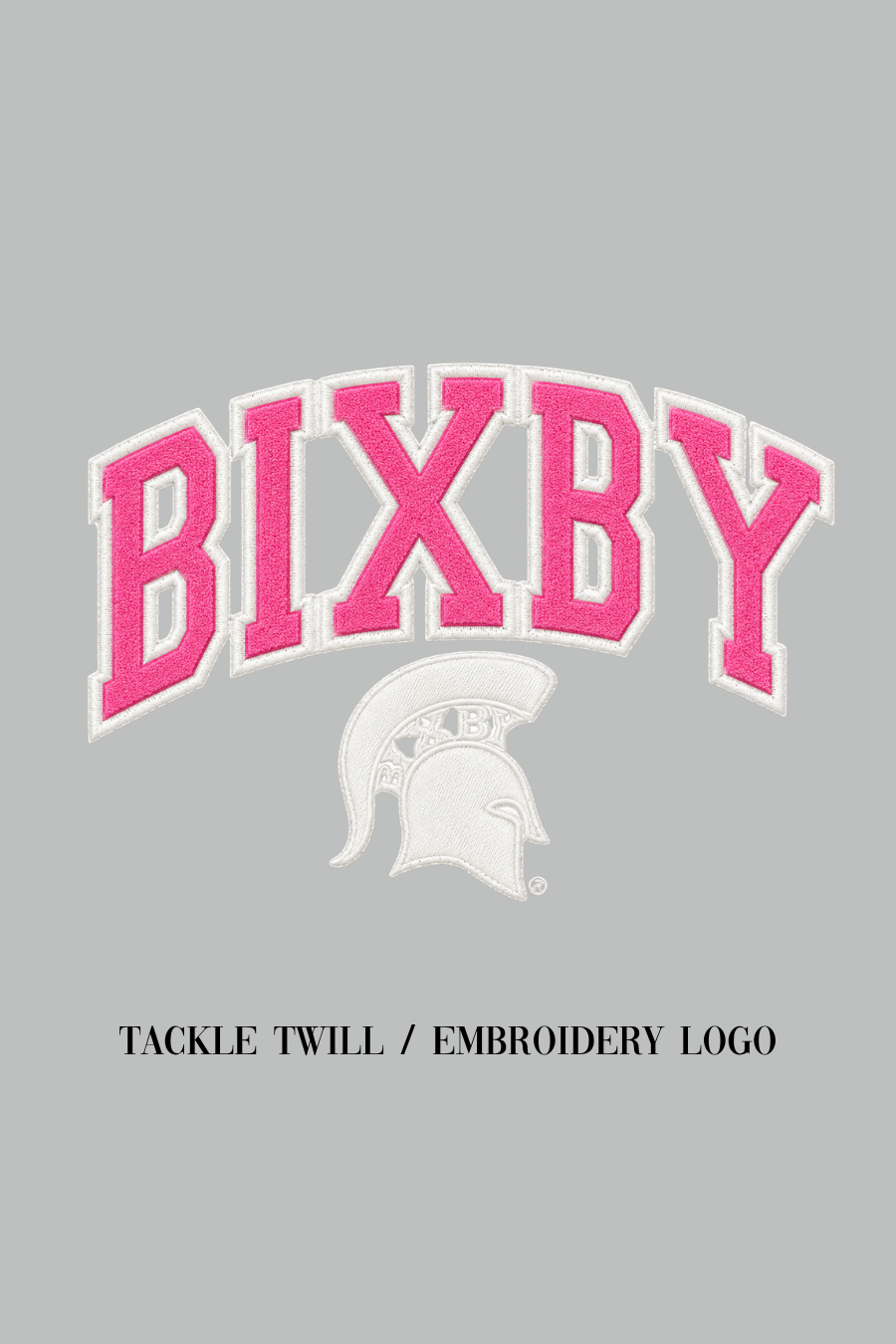 *PRE-ORDER* PB002 -  BIXBY SPARTANS APPLIQUE SWEATSHIRT