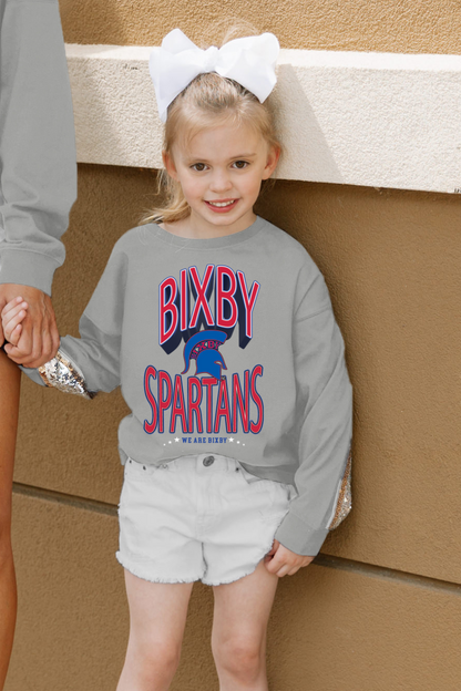 WE ARE BIXBY SEQUIN TRIM PULLOVER YOUTH