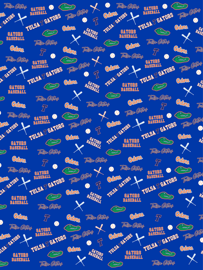 GATB026S - GATOR BASEBALL SHERPA BLANKET