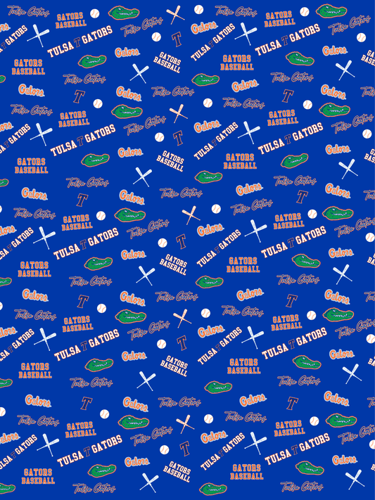 GATB026V - GATOR BASEBALL VELVETEEN BLANKET - The Club