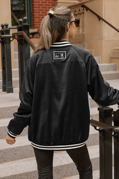 TENNESSEE VOLUNTEERS REFINED RIVALRY THROWBACK VARSITY BOMBER JACKET