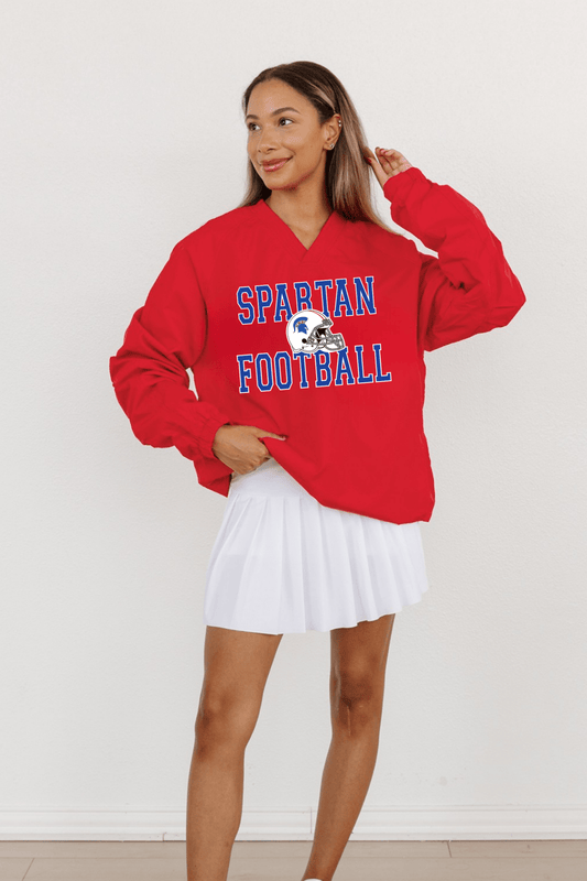 BIXBY SPARTANS UNISEX WIND BREAKER PULLOVER - The Club