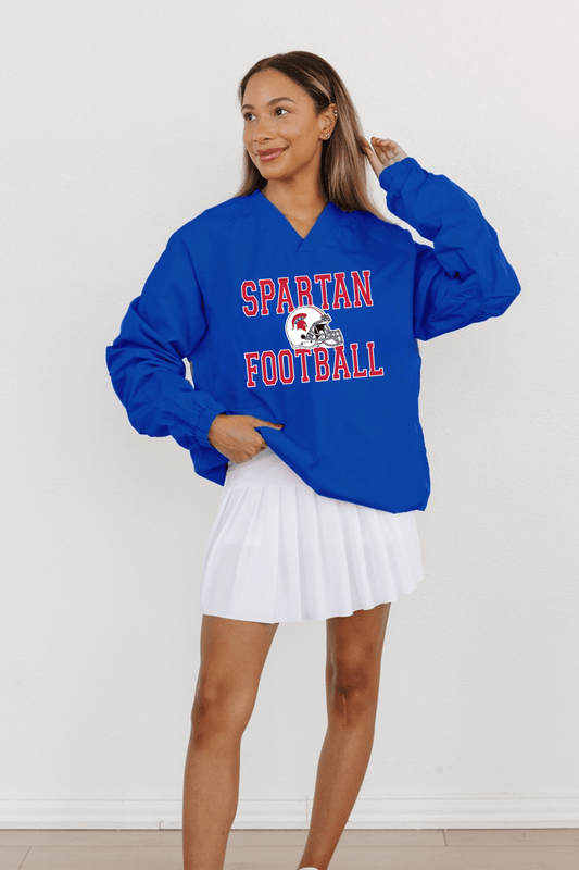 BIXBY SPARTANS UNISEX WIND BREAKER PULLOVER - The Club