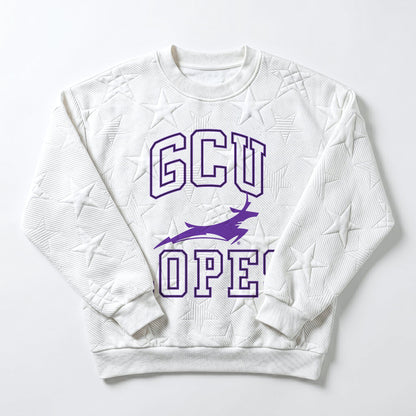 GRAND CANYON ANTELOPES BIG PLAY ENERGY EMBOSSED STAR CREWNECK