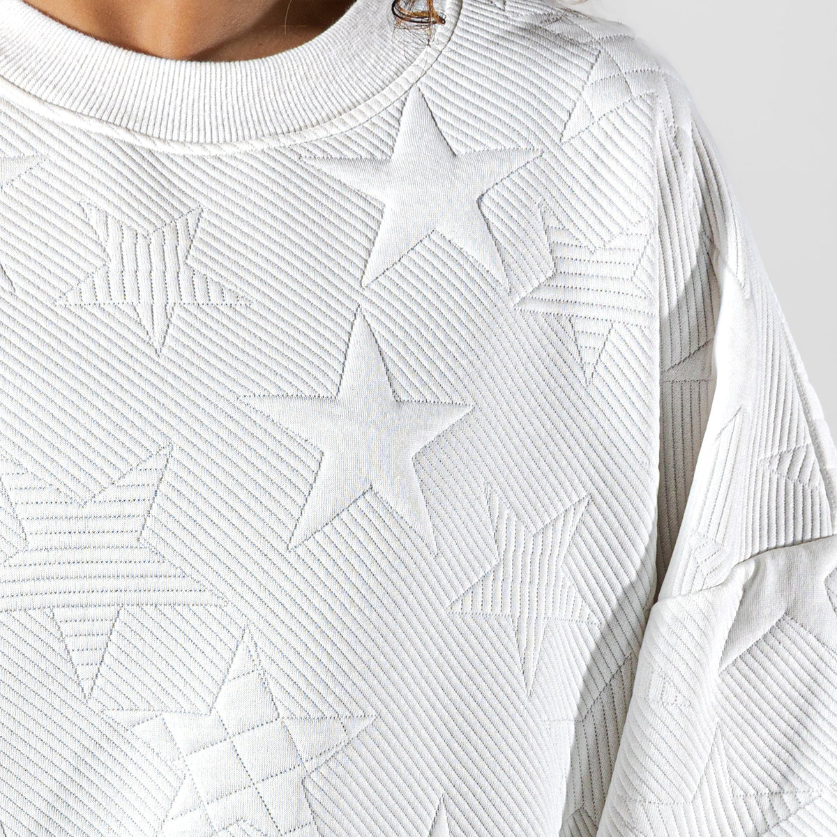NORTH CAROLINA STATE WOLFPACK BIG PLAY ENERGY EMBOSSED STAR CREWNECK