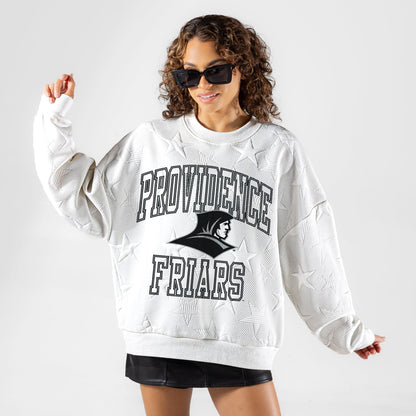 PROVIDENCE FRIARS BIG PLAY ENERGY EMBOSSED STAR CREWNECK