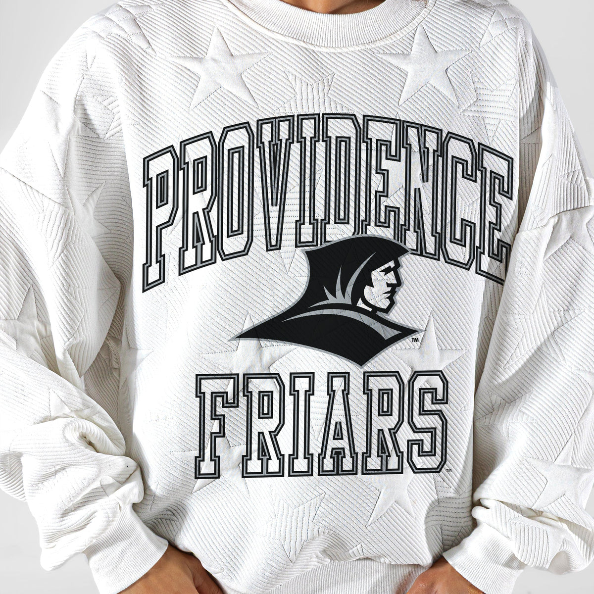 PROVIDENCE FRIARS BIG PLAY ENERGY EMBOSSED STAR CREWNECK