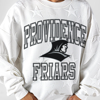 PROVIDENCE FRIARS BIG PLAY ENERGY EMBOSSED STAR CREWNECK