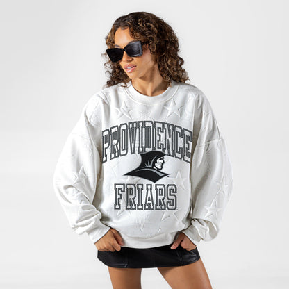 PROVIDENCE FRIARS BIG PLAY ENERGY EMBOSSED STAR CREWNECK