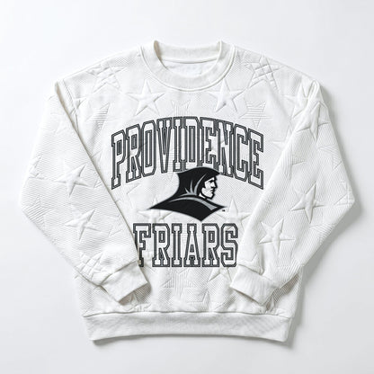 PROVIDENCE FRIARS BIG PLAY ENERGY EMBOSSED STAR CREWNECK