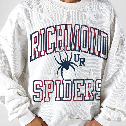 RICHMOND SPIDERS BIG PLAY ENERGY EMBOSSED STAR CREWNECK