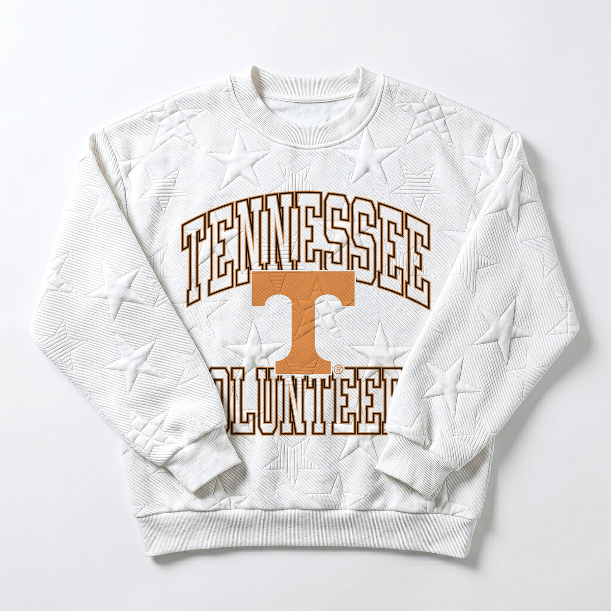 TENNESSEE VOLUNTEERS BIG PLAY ENERGY EMBOSSED STAR CREWNECK