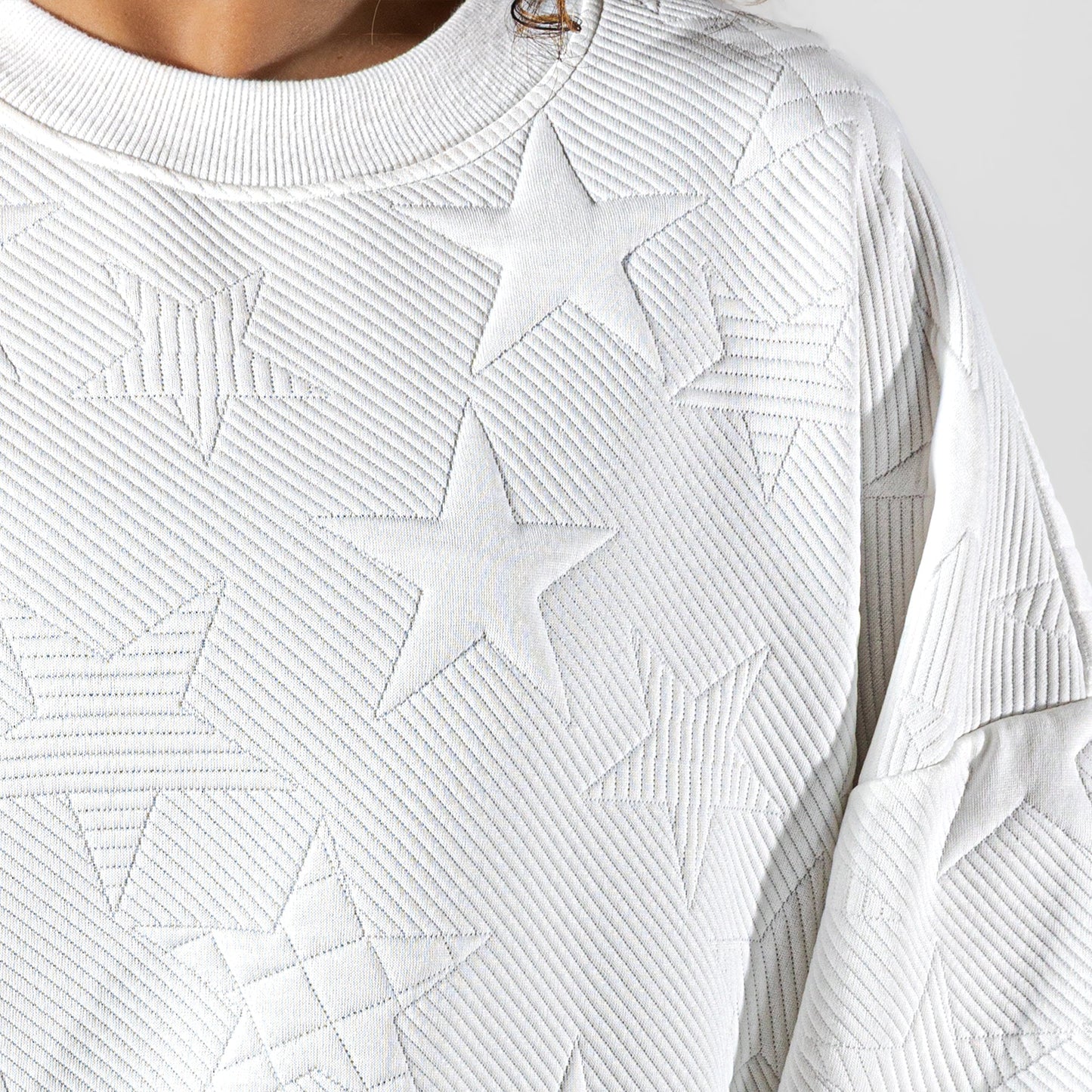 BIXBY SPARTANS YOUTH STAR EMBOSSED SWEATSHIRT