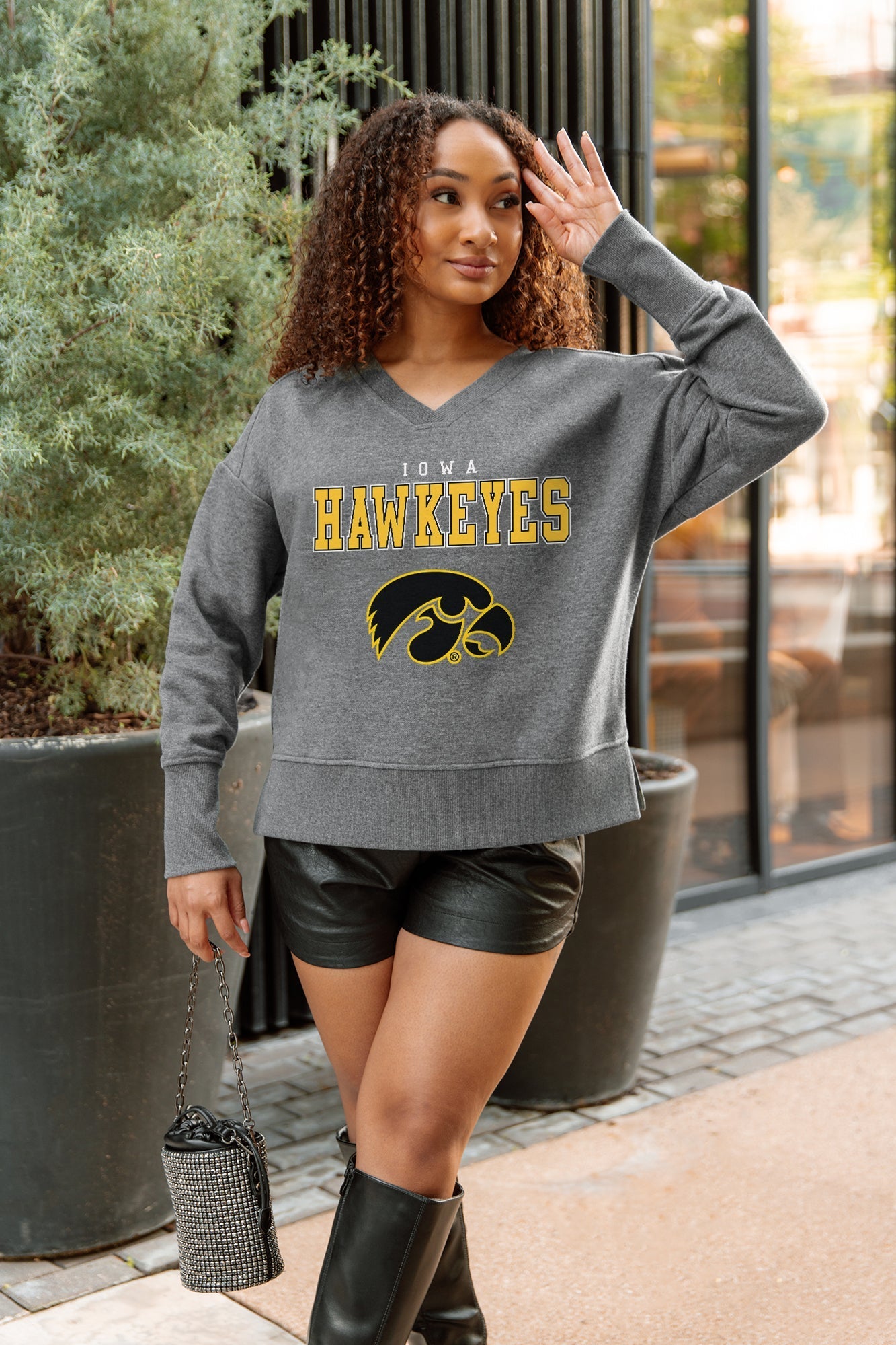 IOWA HAWKEYES MOST WANTED CLASSIC FRENCH TERRY PULLOVER