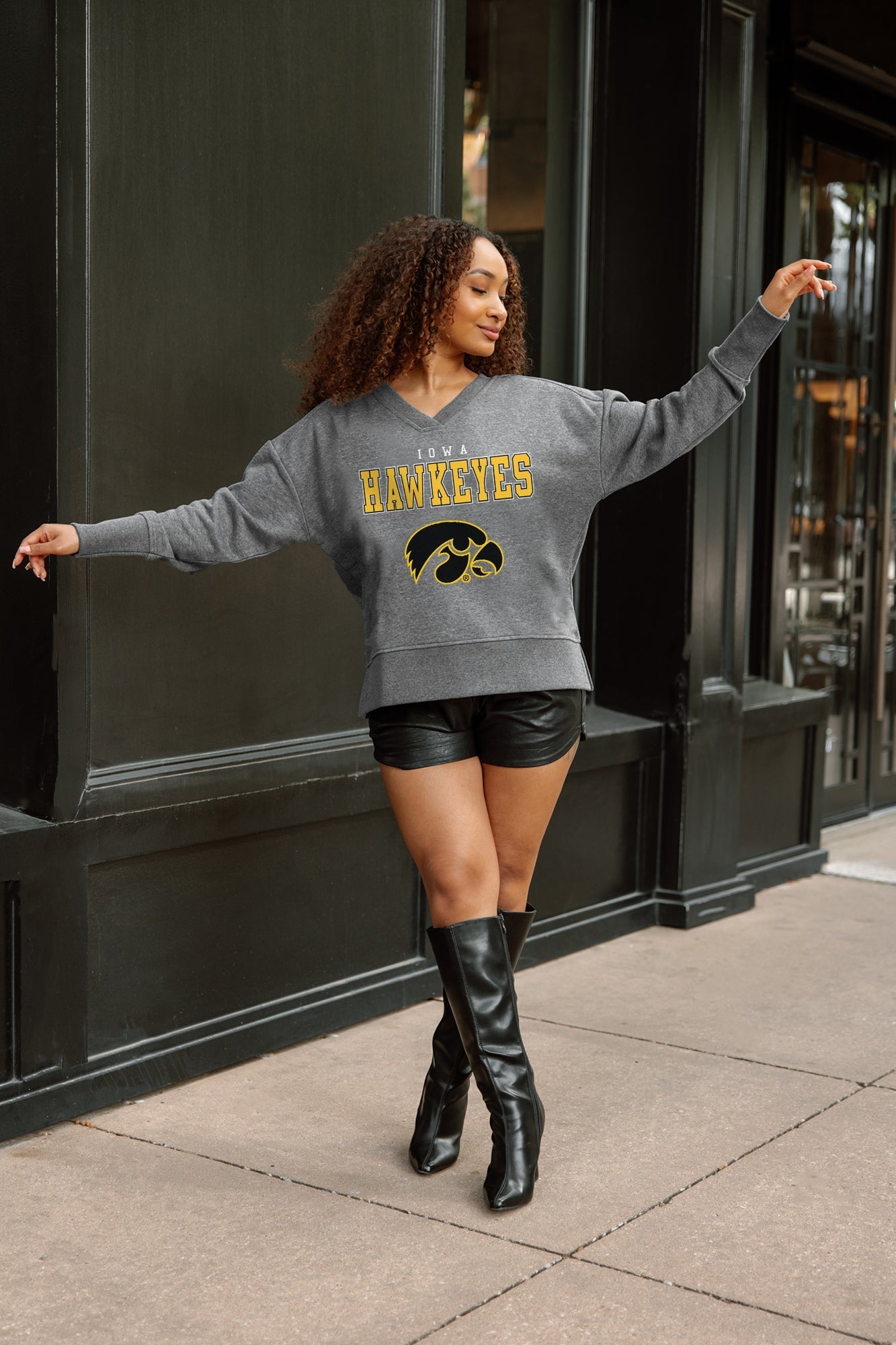 IOWA HAWKEYES MOST WANTED CLASSIC FRENCH TERRY PULLOVER