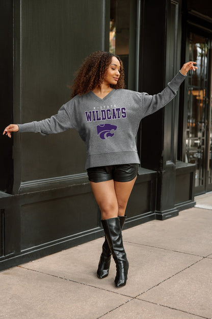 KANSAS STATE WILDCATS MOST WANTED CLASSIC FRENCH TERRY PULLOVER