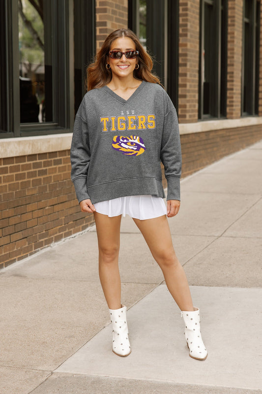 LSU TIGERS MOST WANTED CLASSIC FRENCH TERRY PULLOVER