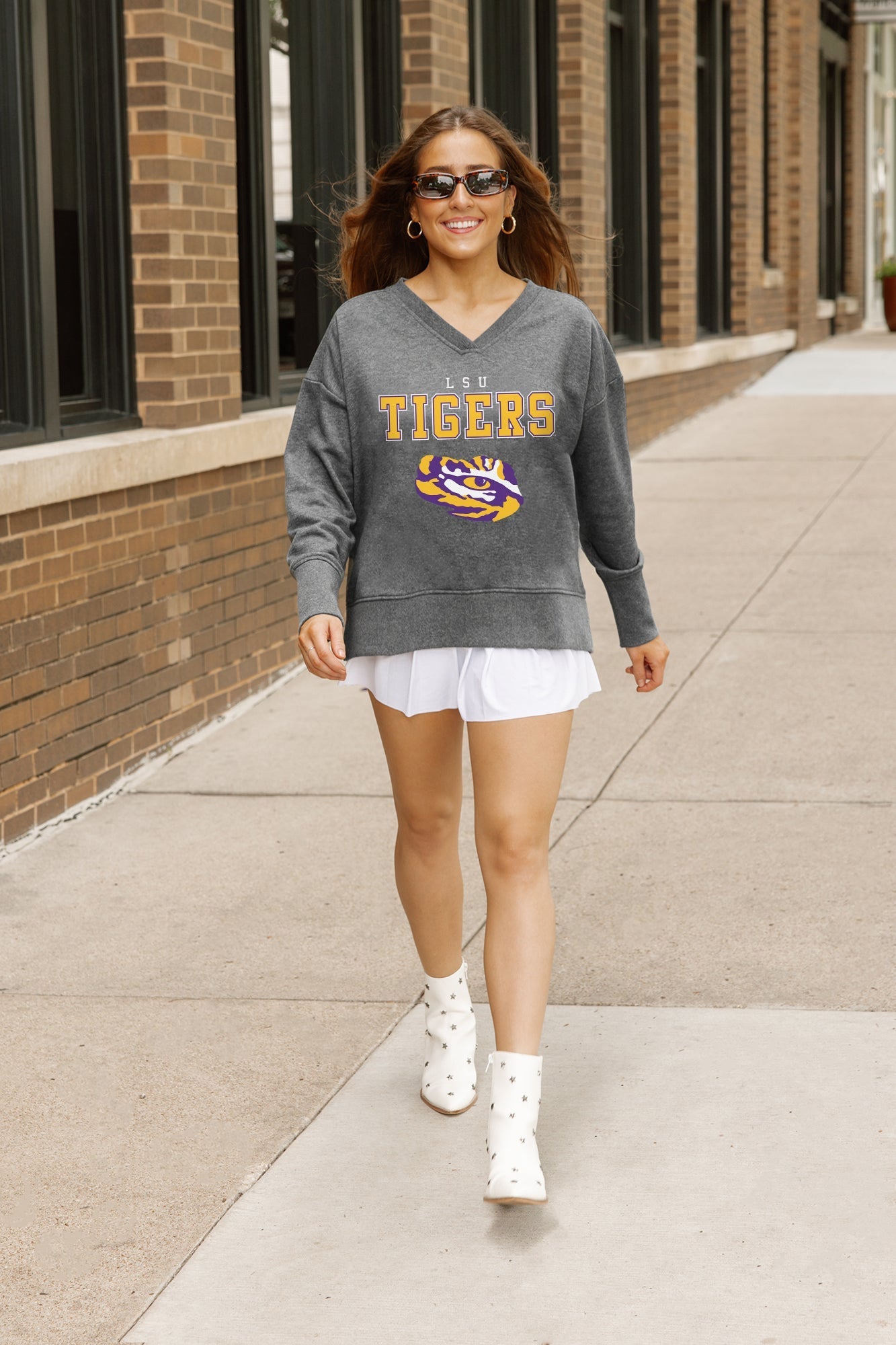 LSU TIGERS MOST WANTED CLASSIC FRENCH TERRY PULLOVER