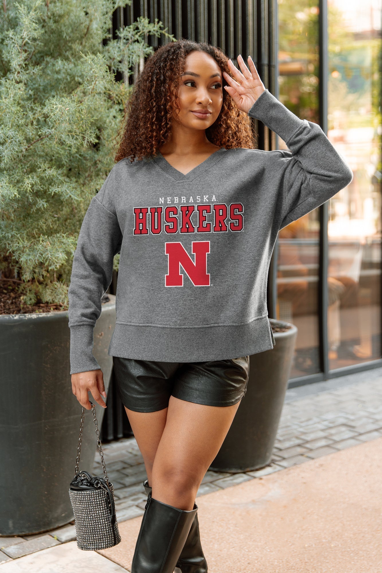 NEBRASKA CORNHUSKERS MOST WANTED CLASSIC FRENCH TERRY PULLOVER
