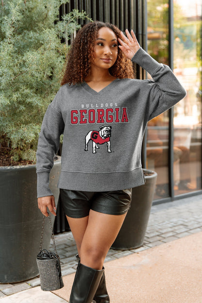 GEORGIA BULLDOGS MOST WANTED CLASSIC FRENCH TERRY PULLOVER
