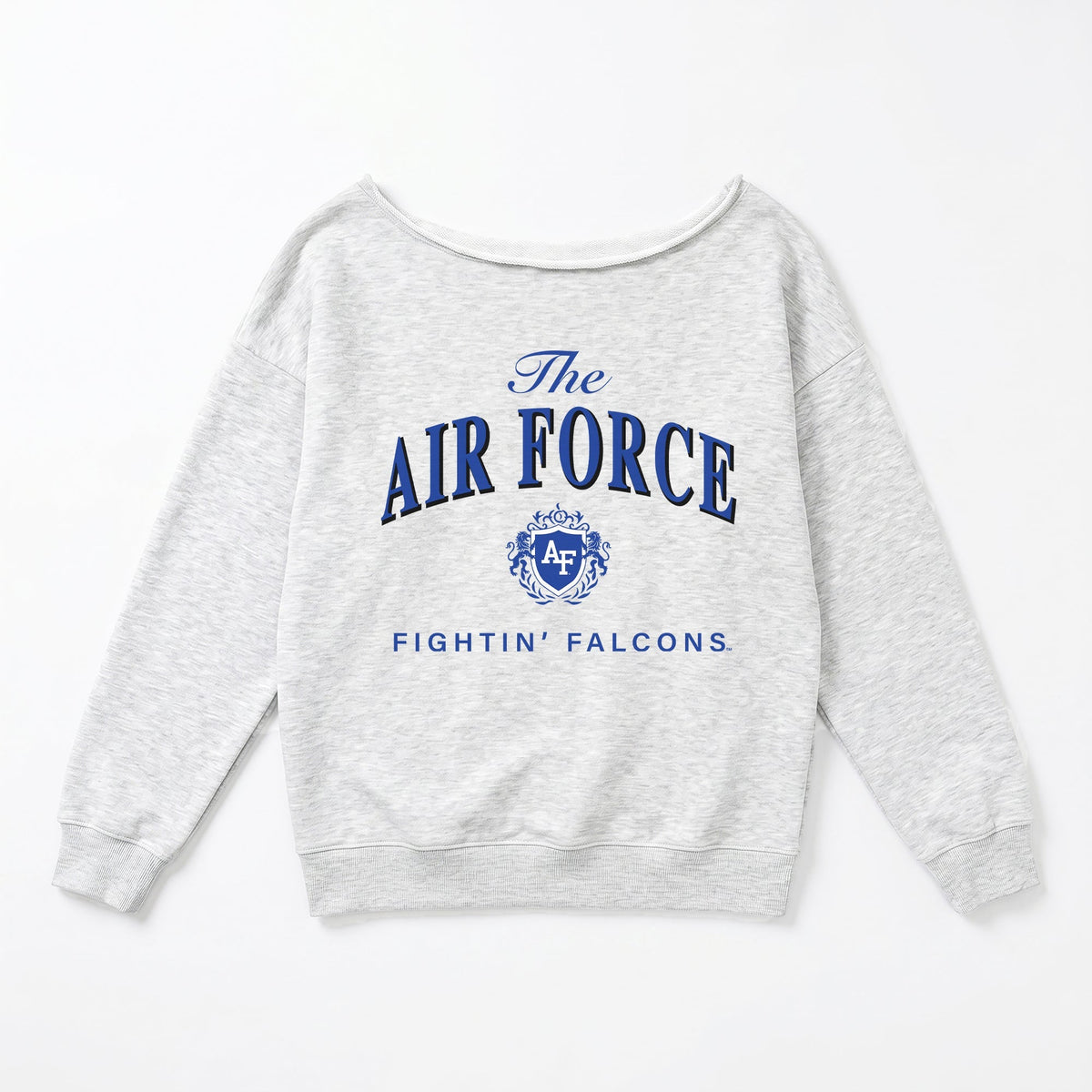 AIR FORCE FALCONS OFFSIDES ENERGY RELAXED OFF-SHOULDER TOP