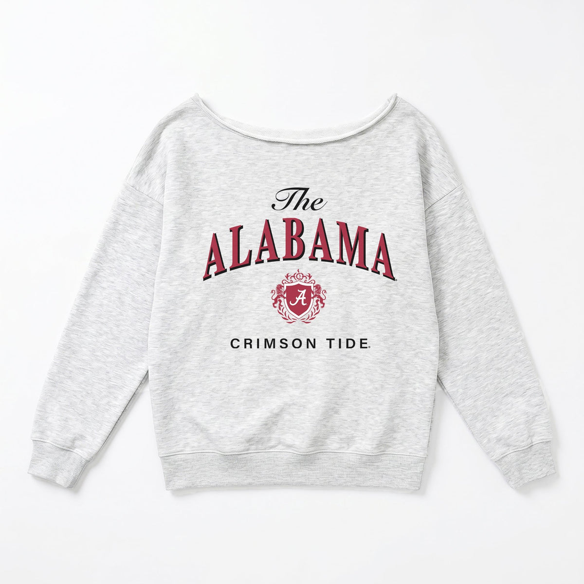 ALABAMA CRIMSON TIDE OFFSIDES ENERGY RELAXED OFF-SHOULDER TOP