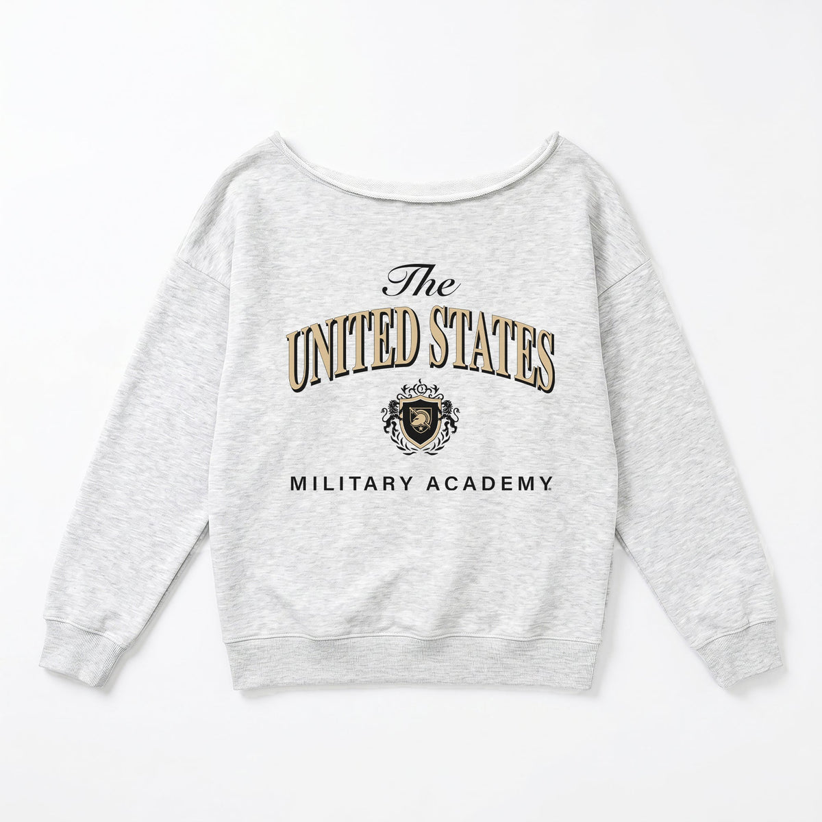 ARMY BLACK KNIGHTS OFFSIDES ENERGY RELAXED OFF-SHOULDER TOP