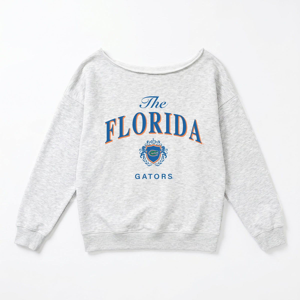 FLORIDA GATORS OFFSIDES ENERGY RELAXED OFF-SHOULDER TOP