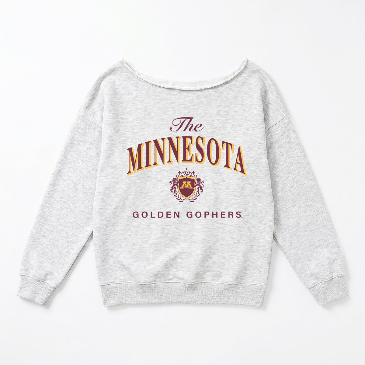 MINNESOTA GOLDEN GOPHERS OFFSIDES ENERGY RELAXED OFF-SHOULDER TOP