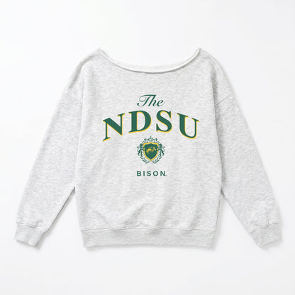 NORTH DAKOTA STATE BISON OFFSIDES ENERGY RELAXED OFF-SHOULDER TOP