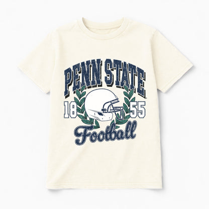 PENN STATE NITTANY LIONS RAISED ON VICTORY CLASSIC FIT COTTON BLEND CREWNECK TEE