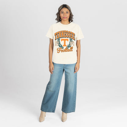 TENNESSEE VOLUNTEERS RAISED ON VICTORY CLASSIC FIT COTTON BLEND CREWNECK TEE