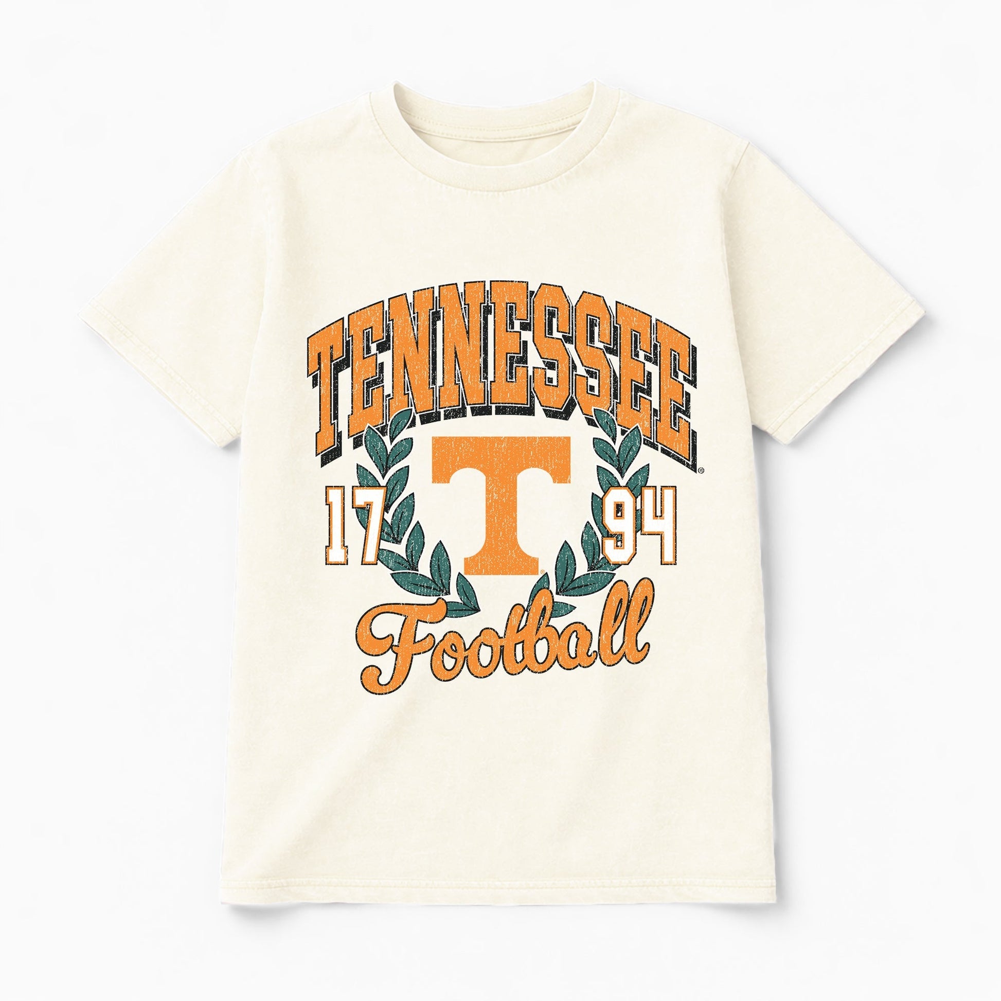 TENNESSEE VOLUNTEERS RAISED ON VICTORY CLASSIC FIT COTTON BLEND CREWNECK TEE