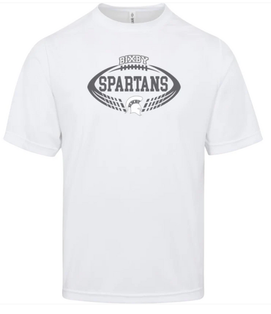 PRE-ORDER BIXBY WHITE 2ND GRADE - Spartan Game Play Adult Performance Tee