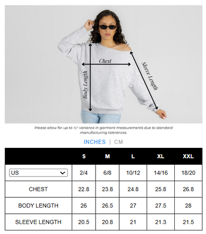 BIXBY SPARTANS OFF SHOULDER FRENCH TERRY SWEATSHIRT