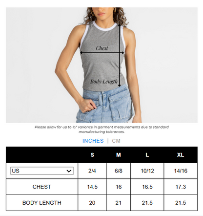 BIXBY SPARTANS CONTRAST TRIM TANK TOP