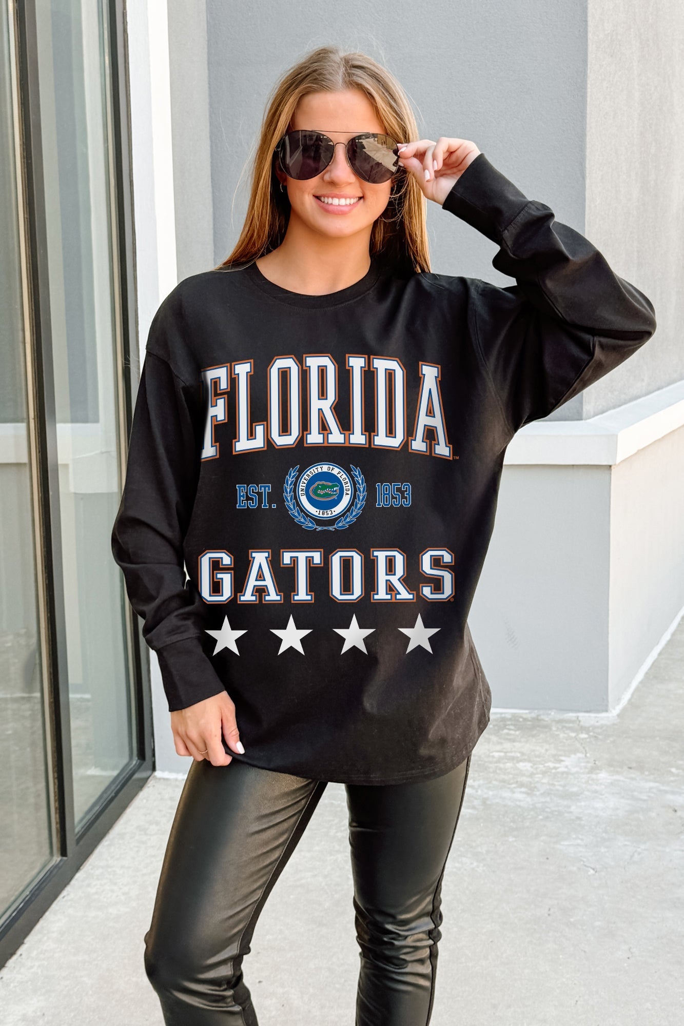 FLORIDA GATORS EVERYDAY STAR ESSENTIAL RELAXED FIT LONG SLEEVE TEE