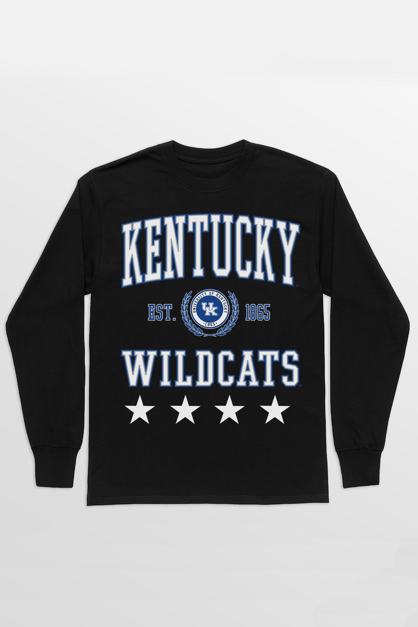 KENTUCKY WILDCATS EVERYDAY STAR ESSENTIAL RELAXED FIT LONG SLEEVE TEE