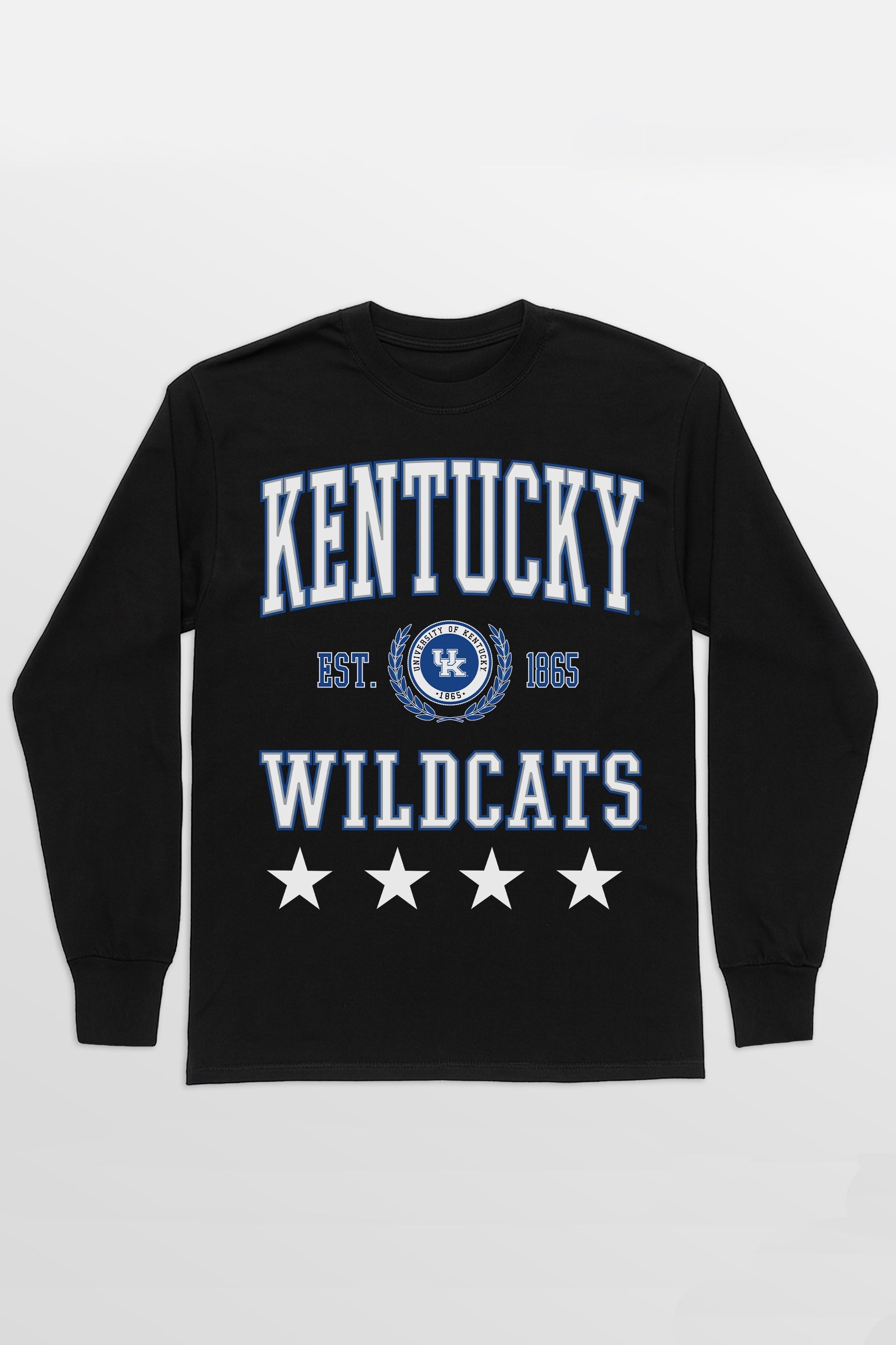 KENTUCKY WILDCATS EVERYDAY STAR ESSENTIAL RELAXED FIT LONG SLEEVE TEE