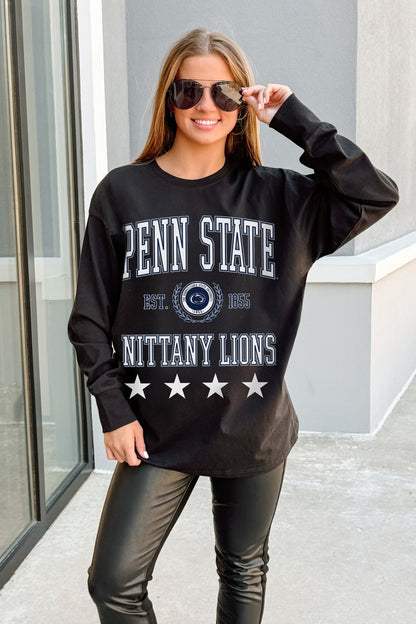 PENN STATE NITTANY LIONS EVERYDAY STAR ESSENTIAL RELAXED FIT LONG SLEEVE TEE