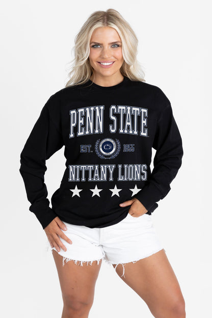 PENN STATE NITTANY LIONS EVERYDAY STAR ESSENTIAL RELAXED FIT LONG SLEEVE TEE