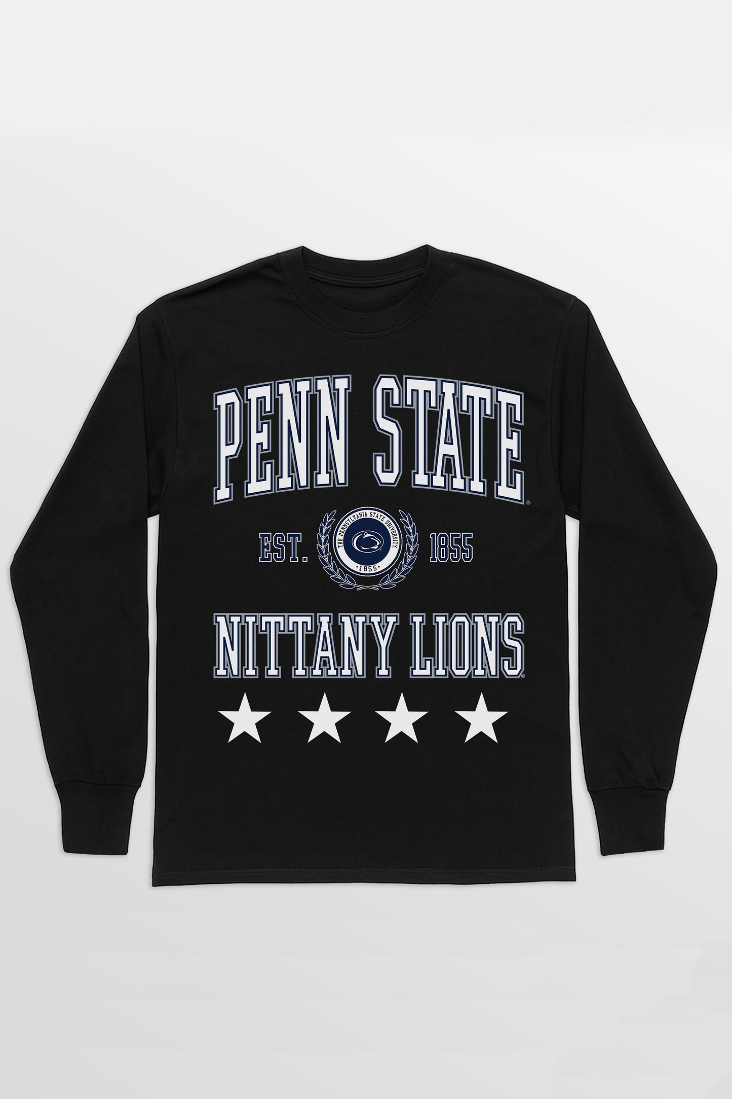 PENN STATE NITTANY LIONS EVERYDAY STAR ESSENTIAL RELAXED FIT LONG SLEEVE TEE