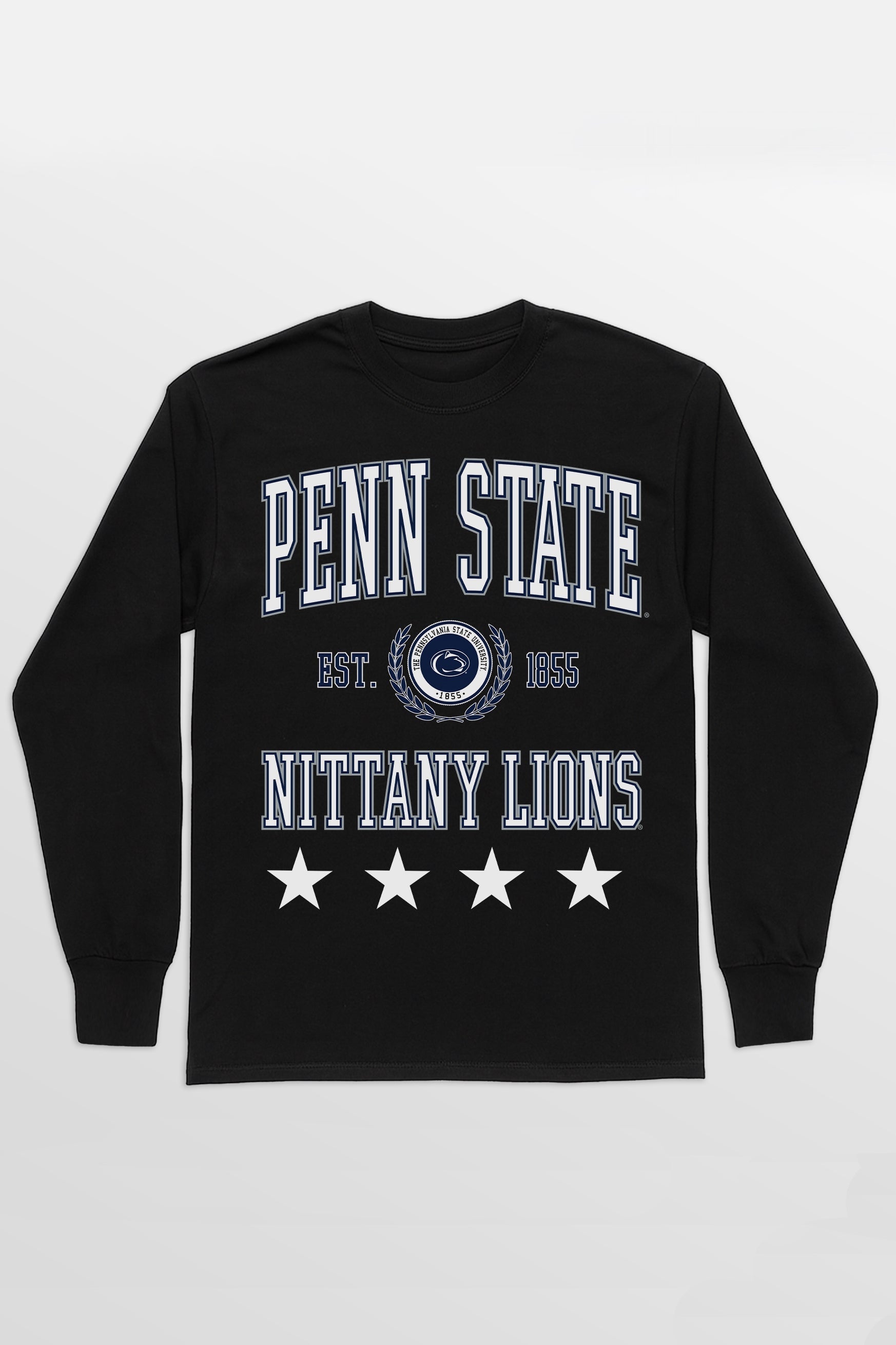 PENN STATE NITTANY LIONS EVERYDAY STAR ESSENTIAL RELAXED FIT LONG SLEEVE TEE