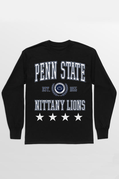 PENN STATE NITTANY LIONS EVERYDAY STAR ESSENTIAL RELAXED FIT LONG SLEEVE TEE