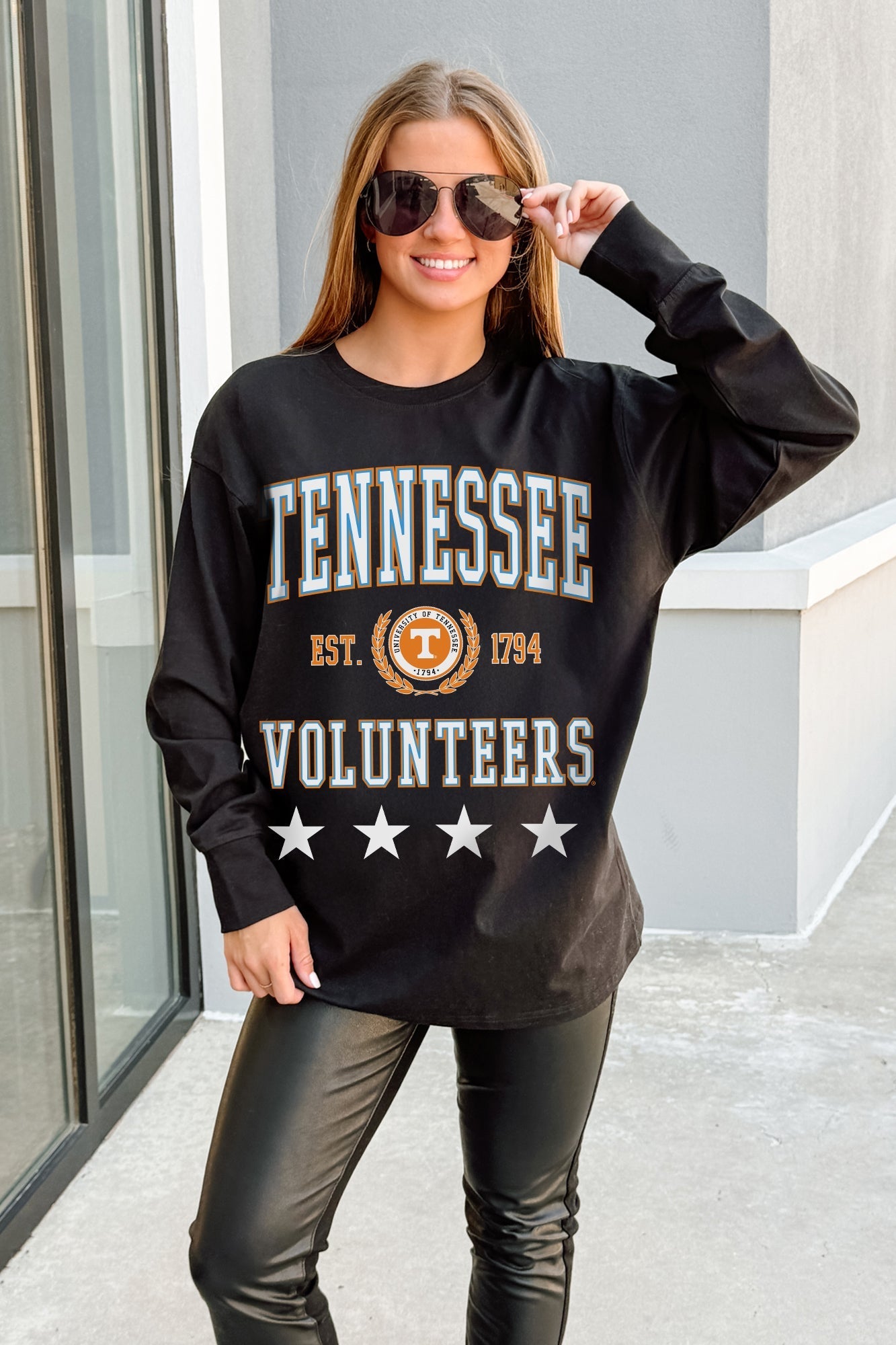 TENNESSEE VOLUNTEERS EVERYDAY STAR ESSENTIAL RELAXED FIT LONG SLEEVE TEE