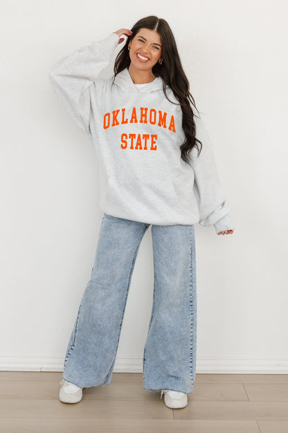 OKLAHOMA STATE COWBOYS ALL - STAR STYLE OVERSIZED PREMIUM WEIGHT HOODIE - The Club