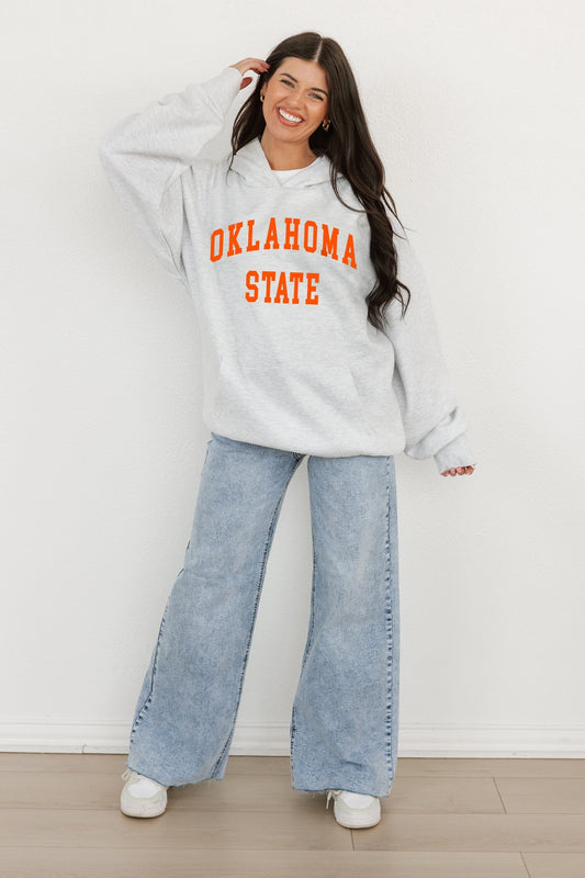 OKLAHOMA STATE COWBOYS ALL - STAR STYLE OVERSIZED PREMIUM WEIGHT HOODIE - The Club